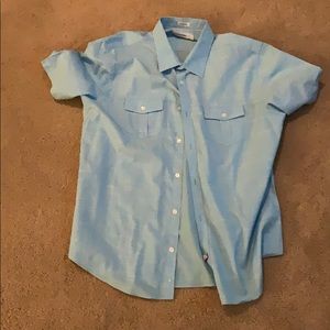 Large calvin klein button down
